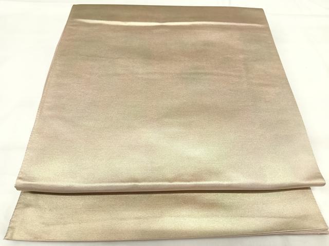 平和屋着物◎六通柄袋帯　霞文　引箔　正絹　逸品　AABH0312yx