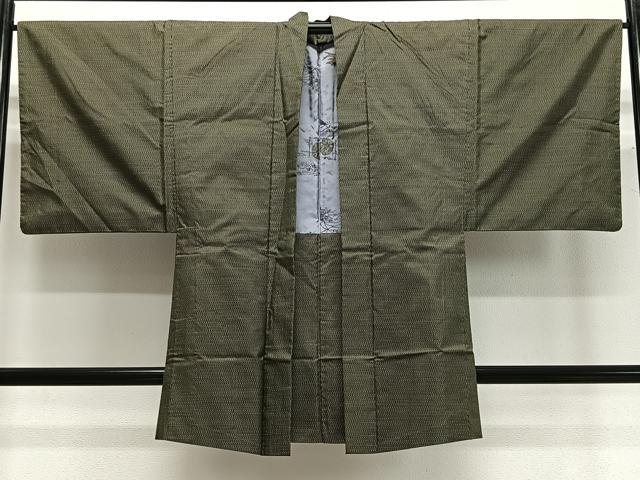 Other - 平和屋着物∞男性　長羽織　本場大島紬　格子　正絹　逸品　CABD4759ua