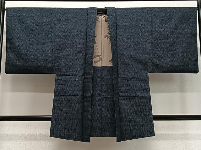 Other - 平和屋着物∞男性　長羽織　紬地　絣文様　正絹　逸品　CABD4764ua