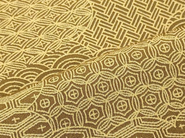 Kimono - 平和屋着物■上質な小紋　雲取り吉祥文　正絹　逸品　CABE8387oy