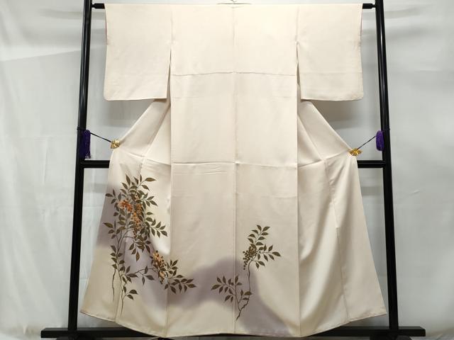 平和屋着物●訪問着　南天蔦の葉文　金彩　正絹　逸品　CABD7551ut 楽天市場】南天 着物の通販
