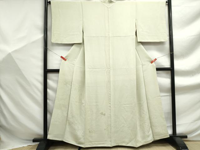 Rakuten - 平和屋着物■豪華色留袖　風景地紋　若芽色　正絹　逸品　DABF9372qa
