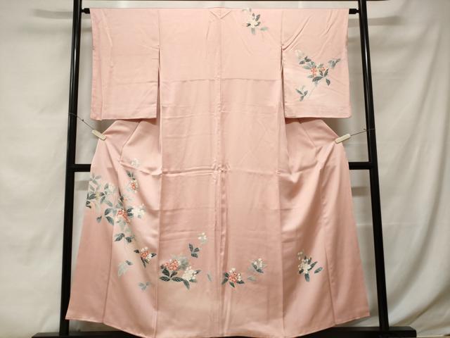 Rakuten - 平和屋着物■訪問着　枝花文　暈し染め　正絹　逸品　CABE3582ev