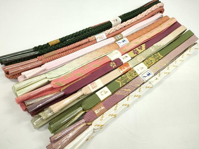 Other - 平和屋着物●和装小物　帯締め10本セット　高麗組　笹浪組　礼装用　丸組　金糸　逸品　未使用　CABF7244ju