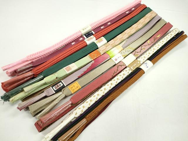 Other - 平和屋着物●和装小物　帯締め10本セット　高麗組　礼装用　金糸　逸品　未使用　CABF7248ju