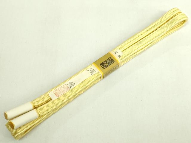 平和屋着物●極上　有職組紐道明　帯締め　冠組　浅黄　宮内庁御用　国立博物館御用　東京芸術大学御用　逸品　未使用　DZAA11947kh6