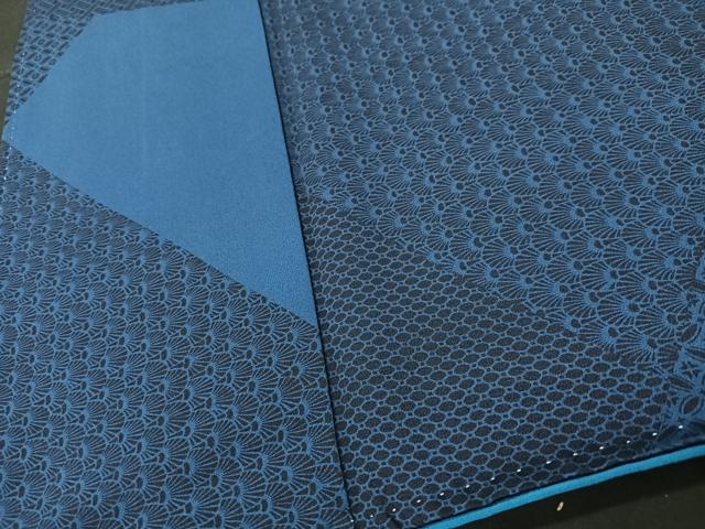 平和屋着物■上質な小紋　切嵌吉祥文　正絹　逸品　CABB3182xe