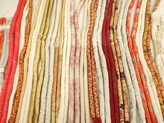 Sash Band - 平和屋着物[]七五三　女の子　和装小物　帯締め20本セット　アンティーク　丸ぐけ　刺繍　金銀糸　未使用品あり　逸品　AABF2229ja