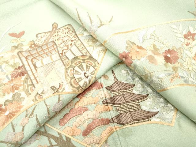 平和屋着物▼中国三大刺繍　相良刺