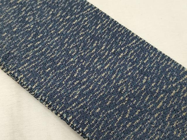 Obi - 平和屋着物◎男性　角帯　霞文　正絹　逸品　CABF5674oy