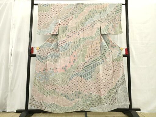 平和屋着物■上質な小紋 道長吉祥文 正絹 逸品 AAAT4335ma 平和屋着物■上質な小紋 道長吉祥文 正絹 逸品 AAAT4335ma