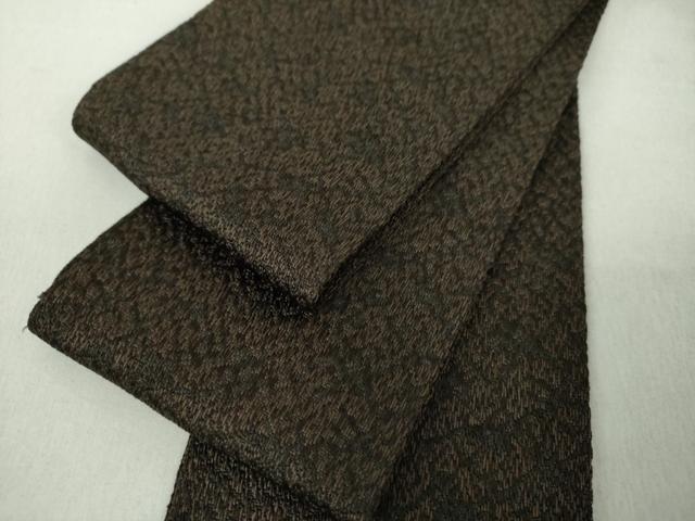 Obi - 平和屋着物●男性　角帯　霞文　正絹　逸品　DABE5010ps