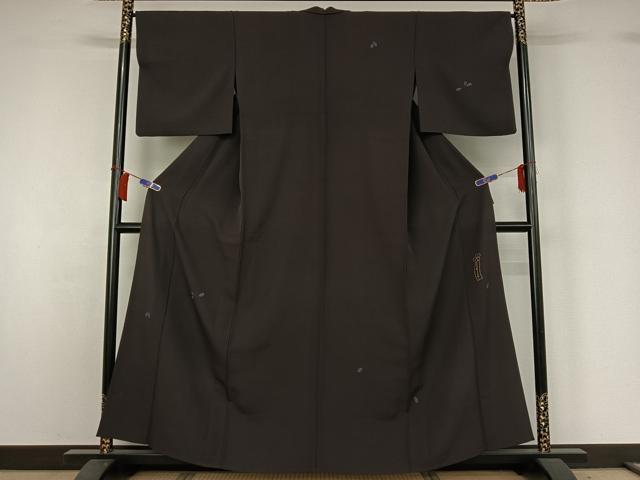 Rakuten - 平和屋着物▽世界的人形師　辻村寿三郎　ジュサブロー　訪問着　単衣　舞桜文　金彩　正絹　逸品　AABH5572jh