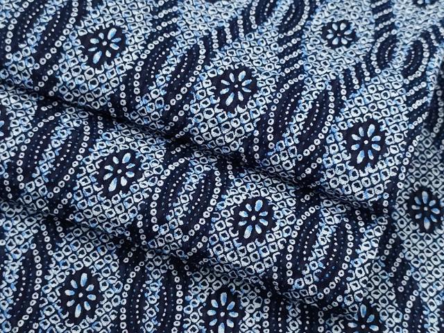 Female Yukatas - 平和屋着物∴夏物　浴衣　立涌花文　リップル生地　綿　逸品　CABE8839ng