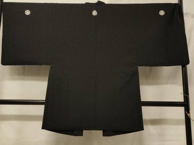 Other - 平和屋着物＃男性　羽織　黒紋付き　洗える着物　CABE5475in