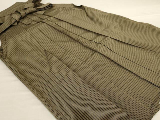 Other - 平和屋着物＊夏物　男性　行灯袴　縞　正絹　逸品　AABH4012jd