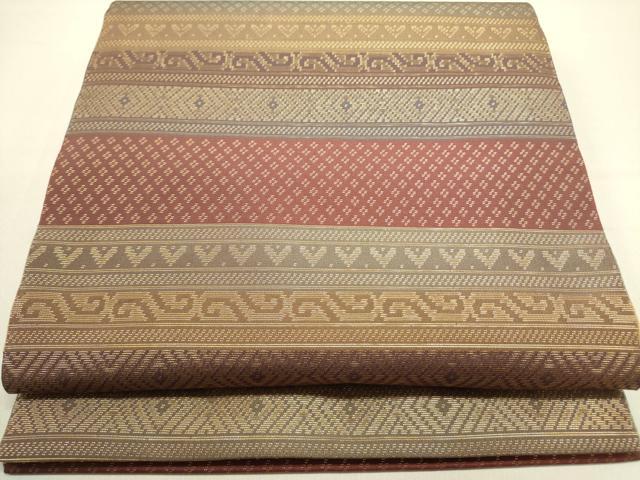 【さっちい】織物一筋名門 秀品 織悦 全通柄 エキゾチック 黒 袋帯 逸品 楽天市場】織悦 袋帯の通販
