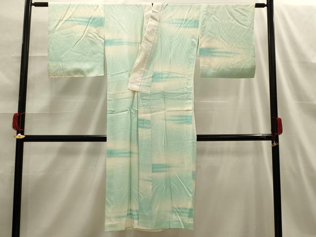 Full-Length Under-Kimono - 平和屋着物■長襦袢　無双仕立て　霞文　正絹　逸品　AABH6212sx