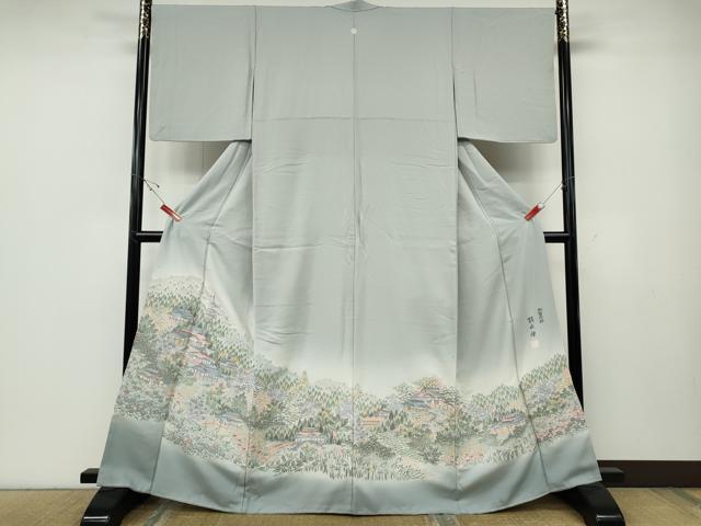平和屋着物■極上　夏物　本加賀友禅作家　梶山伸監修　色無地　絽縮緬　洗柿色地　逸品　未使用　CYAA3844s5 楽天市場】梶山伸の通販