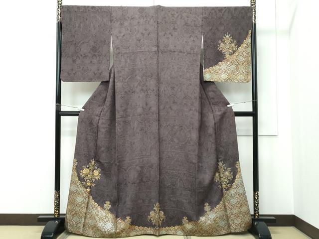 【大幅値下げ】正絹 訪問着 美品 唐草文様 未使用 楽天市場】正倉院唐草文様 訪問着の通販