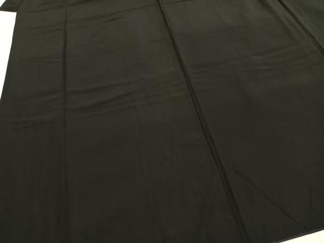 平和屋の平和屋着物●男性　黒紋付　正絹　逸品　AABG4754fy｜アングル3