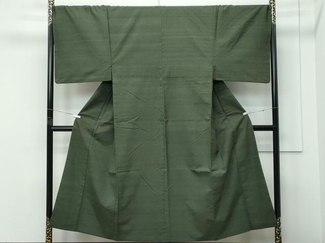 平和屋着物●極上　男性　紬　アンサンブル　霞文　逸品　CZAA5443s6