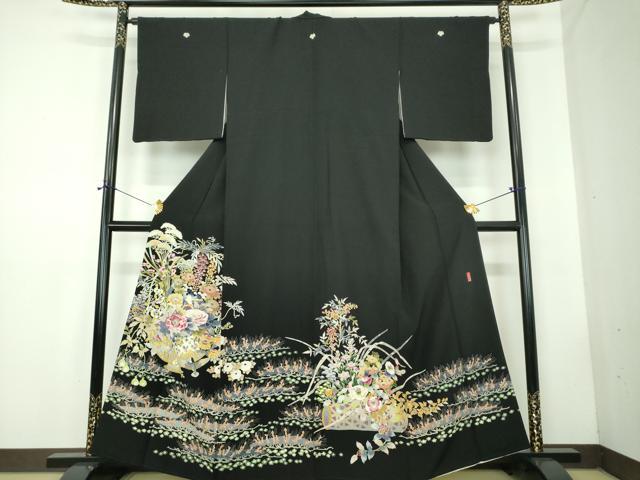 楽天市場】作家 加賀友禅 黒留袖の通販