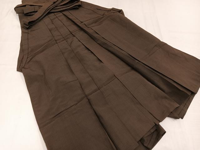 Uramono - 平和屋着物●男性　馬乗り袴　縞　正絹　逸品　AABH5353ph