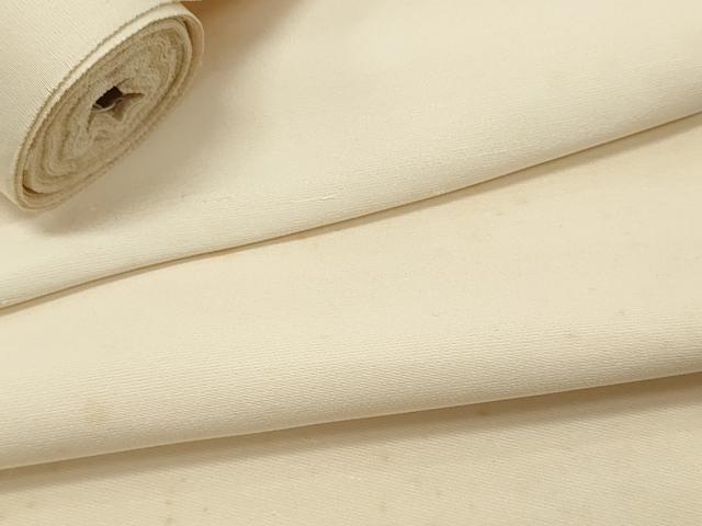 乐天商城 - 平和屋着物▼上代紬　白生地　反物　着尺　生成り色　逸品　未使用　DABE3124we