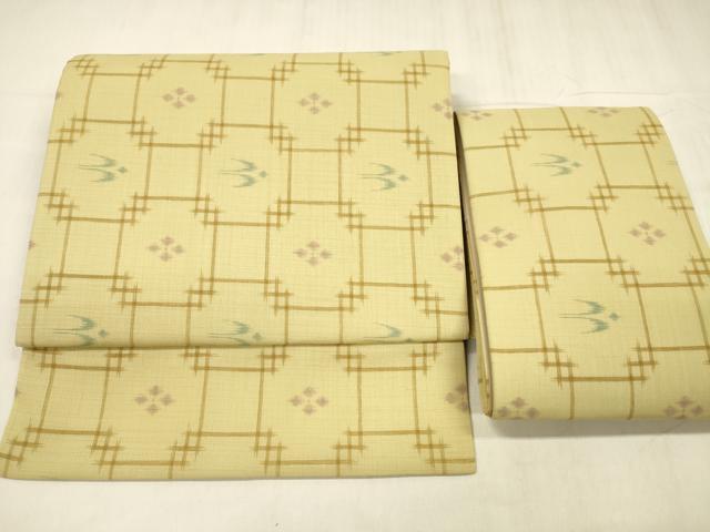 Other - 平和屋着物＊夏物　つけ帯　琉球絣文様　DABD6912cm
