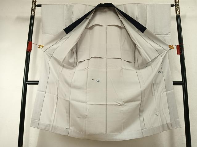 平和屋の平和屋着物●男性　長襦袢　無双仕立て　刺繍　草花文　正絹　逸品　AABI1439fy｜アングル3