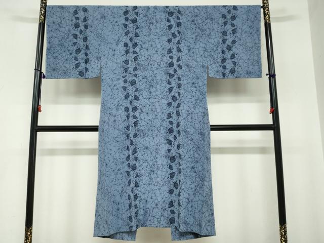 平和屋着物●男性　長襦袢　無双仕立て　般若　正絹　逸品　DABC2323ud