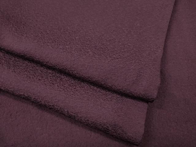 Rakuten - 平和屋着物●上質な色無地　霞地紋　似せ紫色　正絹　逸品　CABF3524ut