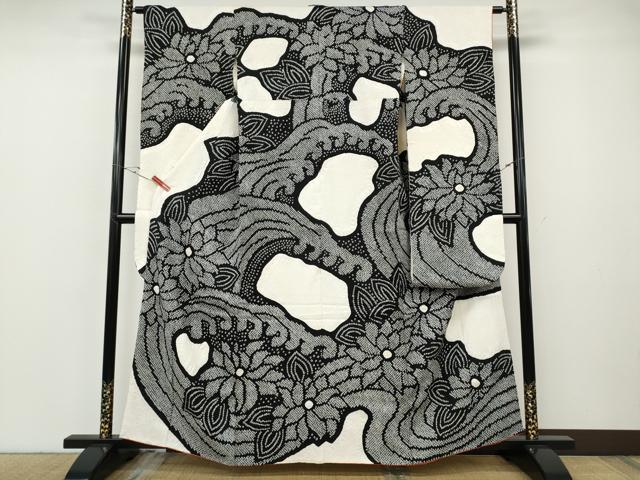 Rakuten - 平和屋着物●豪華振袖　総絞り　草花文　正絹　逸品　CABF3472ut
