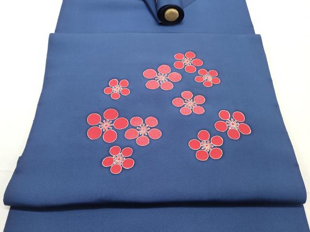 平和屋着物●京都の和装業の老舗一門　千切屋　紬　幾何学縞文　小田急百貨店扱い　反端付き　正絹　逸品　AABE7113cs 平和屋着物○京都の和装業の老舗一門 千切屋 紬 幾何学縞文 小田急