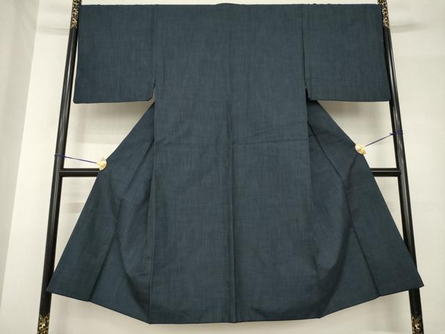 Uramono - 平和屋着物●男性　紬　亀甲柄　正絹　逸品　AABH5880ck