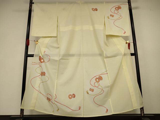 平和屋着物＊夏物　訪問着　絽　花鼓文　暈し染め　洗える着物　AABK6526jd