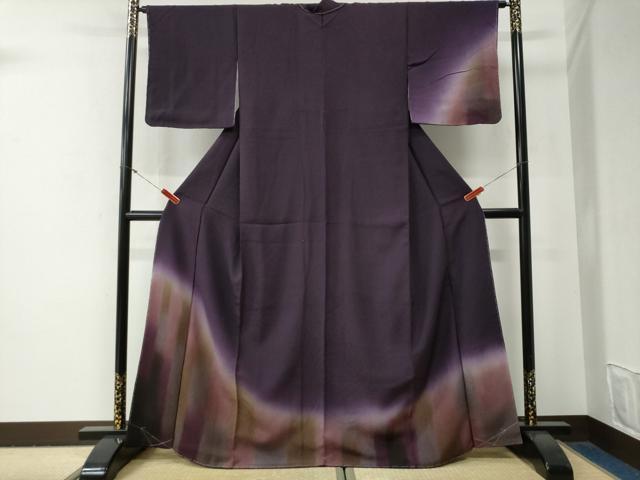 Kimono - 平和屋着物●訪問着　霞文　暈し染め　正絹　逸品　未使用　CABG0853yc