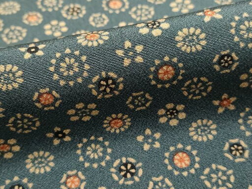 平和屋着物■上質な小紋 花尽くし文 正絹 逸品 DAAP2917ud 平和屋着物■上質な小紋 花尽くし文 正絹 逸品 DAAP2917ud