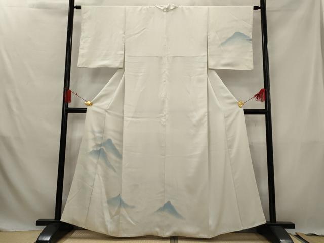 Rakuten - 平和屋着物■訪問着　刺繍　遠山文　暈し染め　正絹　逸品　AABG3066st