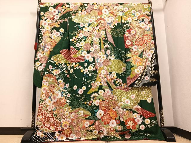 平和屋着物●豪華振袖辻が花絞り御所...