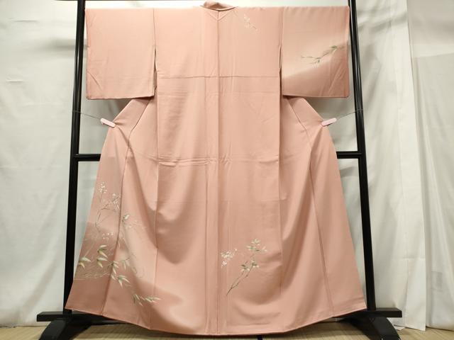 Uramono - 平和屋着物■訪問着　枝花文　暈し染め　正絹　逸品　CABF6741ou
