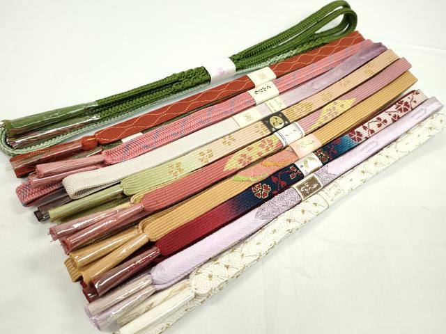 Other - 平和屋着物●和装小物　帯締め10本セット　高麗組　唐組　礼装用　金糸　逸品　未使用　CABF7485ju