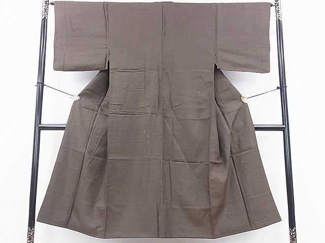 平和屋着物■男性　紬　亀甲柄　逸品　fe5042