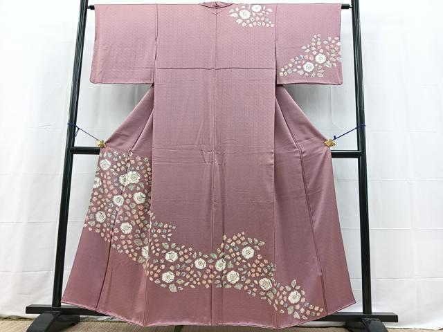 平和屋着物■訪問着 辻が花 正絹 逸品 BAAX3639yc