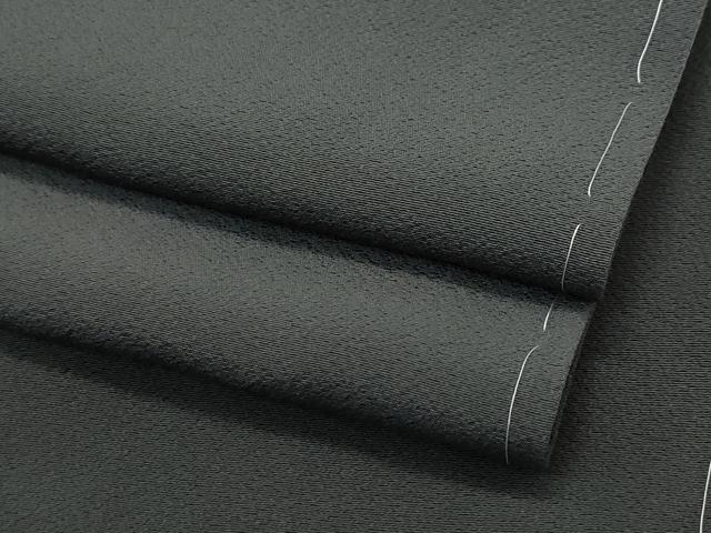 平和屋着物●男性 色紋付 黒橡色 正絹 逸品 未使用 CAAR8080vf