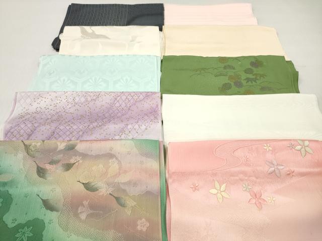 ■■■　商品詳細　■■■ 【正絹】 詳細に関しましては、 参考画像をご確認ください。 大変上質な逸品になります。 お安く出品致しますので、是非この機会にいかがでしょうか？ ※ペン書きがございます。 ■■■　注意事項　■■■ ■モニター発色の具合により色合いが異なる場合がございます。 ■寸法は多少の誤差が生じる場合がございますのでご了承ください。 ■縫込みの長さが左右非対称の場合は短い部分を記載しております。 左右非対称であってもご返品・お値引き等の保証は出来かねますので、ご了承の上ご購入をお願い致します。 ■シミ等のチェックには注意を払っておりますが、見落としがある場合もございますし、個人の見解も様々ですので神経質な方のご購入はお控えください。 ■箪笥に入っておりました着物や帯なので畳みシワや匂いがあるものもございます。 ■お休みは基本的に土日祝となりますが、その他臨時でお休みする場合がございますのでご了承ください。 ■商品の発送は平日のみの発送となります。 ■夜間と土曜、日曜日はお問い合わせの回答が遅れる場合がございます。 ■当店では、お直し、紋入れ、お手入れ等は承っておりません。 ■生地の状態（ヤケ、経年劣化等）によってはサイズ直しが出来ない場合がございます。 その点もどうかご了承のうえ、ご購入をお願いいたします。 ■弊社で取り扱う商品は一点ものにつき、時期や在庫状況に応じて金額が変更となる場合がございます。 ■検針は行っておりません。予めご了承いただきますようお願いいたします。 ■【洗える着物】と記載のある商品におきましては、商品お届け後に洗濯を行ってしまってからのご返品にはご対応しかねます。 念の為、専門店でのお手入れをお願いいたします。 ■写真に写っている物が全てになります。それ以外の付属品はございませんのでご了承ください。 ■状態に関する写真につきましては、掲載可能な写真枚数に限りがあるため、各箇所につき1枚参考画像を掲載しております。 ■着物のサイズ目安は下記を参考ください↓ ＜女性着物＞　お端折り次第で＋5cm　－1cmが着用可能サイズ 　例）身丈170cmの場合、身長160cm～175cm ＜男性着物＞　身丈＋約25cm～27cm程が適応身長 　例）身丈155cmの場合、身長180～182cm