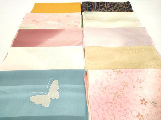 ■■■　商品詳細　■■■ 【正絹】 状態は特に目立ったシミ汚れなどもなく大変良い状態です。 大変上質な逸品になります。 お安く出品致しますので、是非この機会にいかがでしょうか？ ■■■　注意事項　■■■ ■モニター発色の具合により色合いが異なる場合がございます。 ■寸法は多少の誤差が生じる場合がございますのでご了承ください。 ■縫込みの長さが左右非対称の場合は短い部分を記載しております。 左右非対称であってもご返品・お値引き等の保証は出来かねますので、ご了承の上ご購入をお願い致します。 ■シミ等のチェックには注意を払っておりますが、見落としがある場合もございますし、個人の見解も様々ですので神経質な方のご購入はお控えください。 ■箪笥に入っておりました着物や帯なので畳みシワや匂いがあるものもございます。 ■お休みは基本的に土日祝となりますが、その他臨時でお休みする場合がございますのでご了承ください。 ■商品の発送は平日のみの発送となります。 ■夜間と土曜、日曜日はお問い合わせの回答が遅れる場合がございます。 ■当店では、お直し、紋入れ、お手入れ等は承っておりません。 ■生地の状態（ヤケ、経年劣化等）によってはサイズ直しが出来ない場合がございます。 その点もどうかご了承のうえ、ご購入をお願いいたします。 ■弊社で取り扱う商品は一点ものにつき、時期や在庫状況に応じて金額が変更となる場合がございます。 ■検針は行っておりません。予めご了承いただきますようお願いいたします。 ■【洗える着物】と記載のある商品におきましては、商品お届け後に洗濯を行ってしまってからのご返品にはご対応しかねます。 念の為、専門店でのお手入れをお願いいたします。 ■写真に写っている物が全てになります。それ以外の付属品はございませんのでご了承ください。 ■状態に関する写真につきましては、掲載可能な写真枚数に限りがあるため、各箇所につき1枚参考画像を掲載しております。 ■着物のサイズ目安は下記を参考ください↓ ＜女性着物＞　お端折り次第で＋5cm　－1cmが着用可能サイズ 　例）身丈170cmの場合、身長160cm～175cm ＜男性着物＞　身丈＋約25cm～27cm程が適応身長 　例）身丈155cmの場合、身長180～182cm