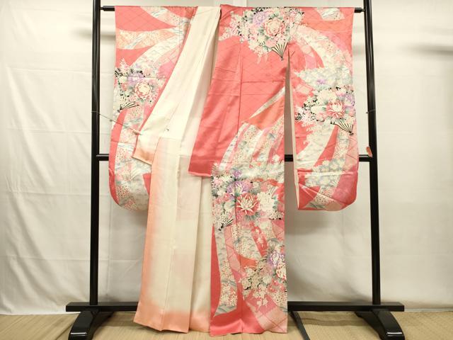 平和屋の平和屋着物■豪華振袖 駒刺繍 花熨斗文 牡丹 銀彩 正絹 逸品 DABH5704ya｜アングル2