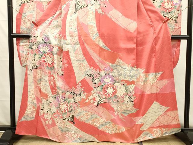 平和屋の平和屋着物■豪華振袖 駒刺繍 花熨斗文 牡丹 銀彩 正絹 逸品 DABH5704ya｜アングル3